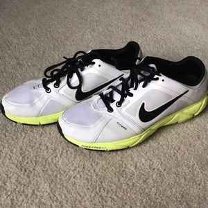 White/ Yellow Nike Free XT